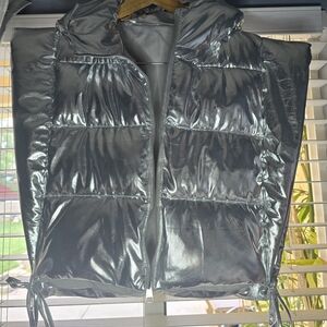 Silver Women's Puffer Jacket